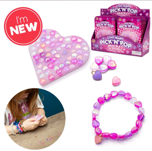Pick 'n' Pop Bracelet Love Hearts