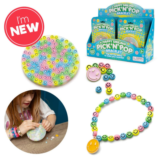 Pick 'n' Pop Bracelet Happy Smiling