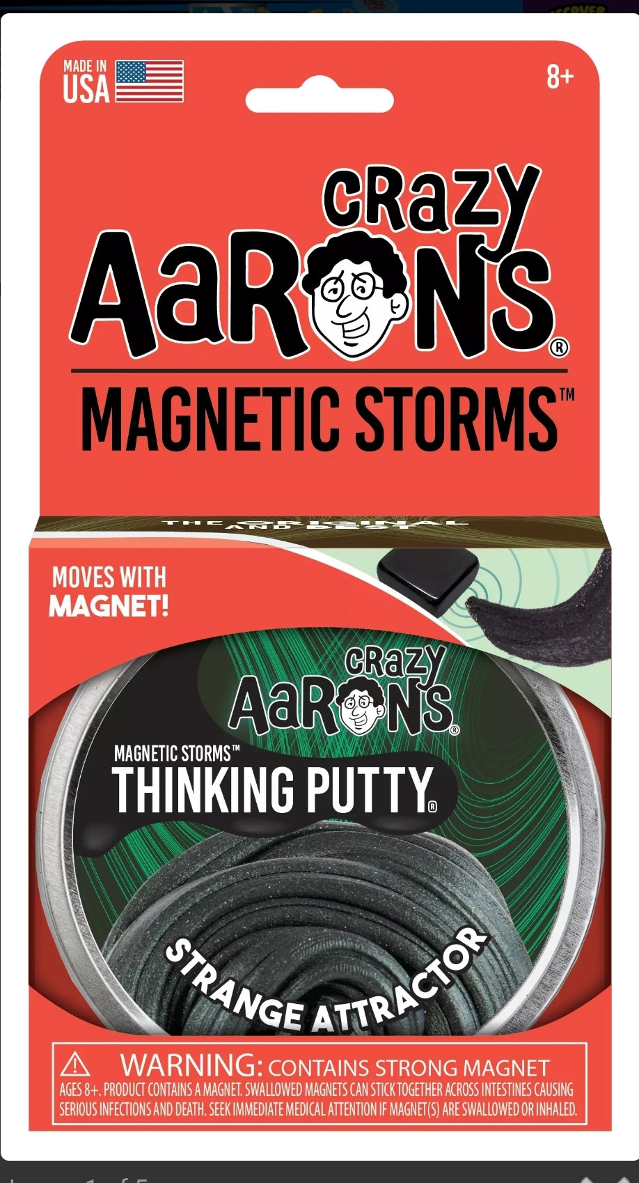 Crazy Aarons Magnetic Storms Strange Attractor