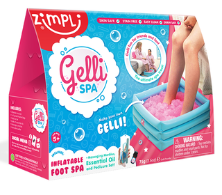 Zimpli Gelli Spa Inflatable Foot Spa