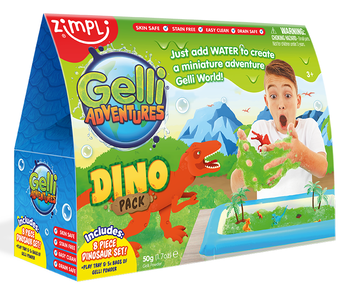 Zimpli Gelli Adventures Dino Pack